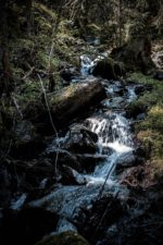cascade, near the park of Uriage les bains