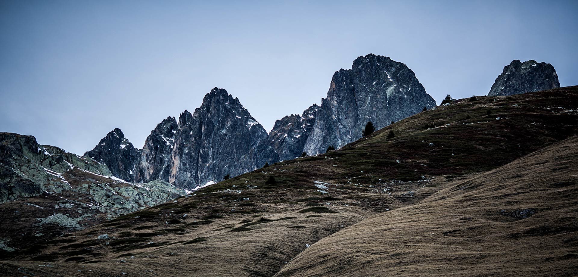 chaîne de montagnes en Isère près de Grenoble