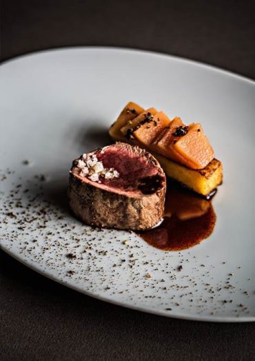 Plat du restaurant étoilé, coffret cadeau gastronomique